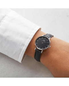 Купить Наручные часы Daniel Wellington Petite 28 Sheffield S Black  в E-mobi