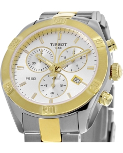 Купить Швейцарские наручные часы Tissot T101.917.22.031.00 с хронографом  в E-mobi