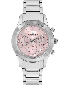 Купить Наручные часы Jacques Lemans 1-2151L с хронографом в E-mobi