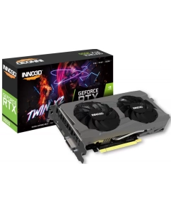 Купить Видеокарта Inno3D NVIDIA GeForce RTX 3050 TWIN X2 (N30502-08D6-1711VA41) в E-mobi