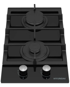 Купить Встраиваемая варочная панель газовая HYUNDAI HHG 3235 BG черный  в E-mobi