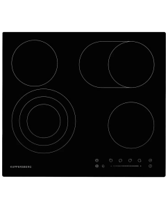 Купить Встраиваемая варочная панель электрическая KUPPERSBERG ECS 623 черный в E-mobi