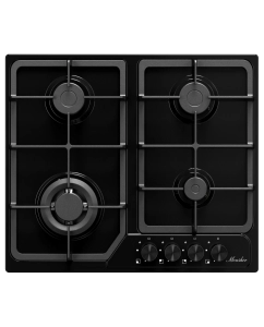 Купить Встраиваемая варочная панель газовая Monsher MSG 63 черный в E-mobi