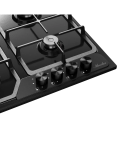 Купить Встраиваемая варочная панель газовая Monsher MSG 63 черный  в E-mobi