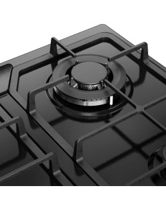 Купить Встраиваемая варочная панель газовая Monsher MSG 63 черный  в E-mobi