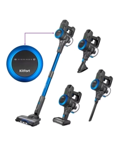 Купить Пылесос Kitfort КТ-5175-1 черный, синий в E-mobi