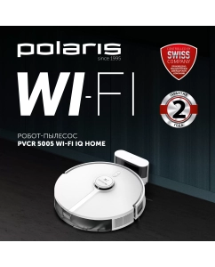 Купить Робот-пылесос Polaris PVCR 5005 белый в E-mobi
