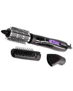 Купить Фен-щетка Delta DL-0432R 1000 Вт фиолетовый, черный в E-mobi