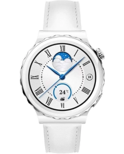 Купить Смарт-часы Huawei GT 3 PRO White Leather Strap  в E-mobi