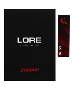 Купить 256 ГБ M.2 NVMe накопитель ARDOR GAMING Lore L281 [AGL281G256]  в E-mobi