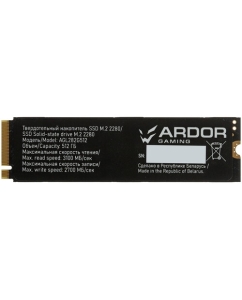 Купить 512 ГБ M.2 NVMe накопитель ARDOR GAMING Lore L282 [AGL282G512] в E-mobi