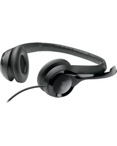 Купить Наушники Logitech H390 USB (981-000406) черный  в E-mobi