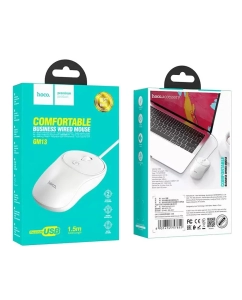 Купить Мышь Hoco GM13 White  в E-mobi