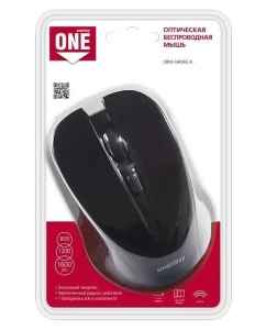 Купить Беспроводная мышь SmartBuy ONE 340AG Black (SBM-340AG-K)  в E-mobi