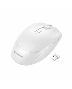 Купить Беспроводная мышь BOROFONE BG7 белый (1375047) в E-mobi