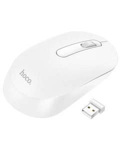 Купить Беспроводная мышь Hoco GM14 белый (6931474757876) в E-mobi