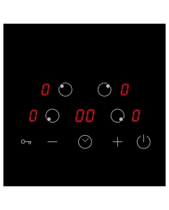 Купить Встраиваемая варочная панель индукционная Korting HI 64013 B черный  в E-mobi