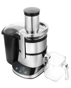 Купить Соковыжималка центробежная Kitfort KT-1112 silver/black  в E-mobi