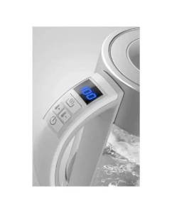 Купить Чайник электрический Deerma DEM-SH50W 1.7 л серебристый, прозрачный  в E-mobi