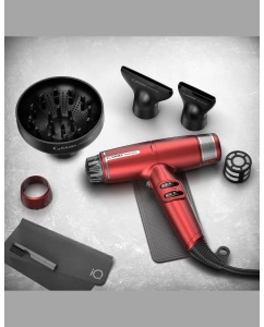 Купить Фен GA.MA IQ LITE 1600 Вт красный  в E-mobi
