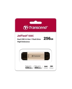 Купить Флешка Transcend JetFlash 930C 256ГБ Gold (TS256GJF930C)  в E-mobi