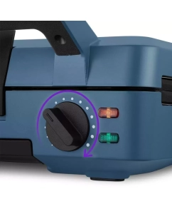 Купить Электровафельница Kitfort КТ-3627 синий  в E-mobi