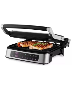 Купить Гриль Kitfort KT-1687 серебристый, черный в E-mobi