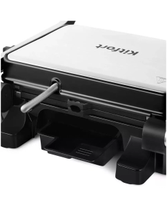 Купить Гриль Kitfort KT-1687 серебристый, черный  в E-mobi