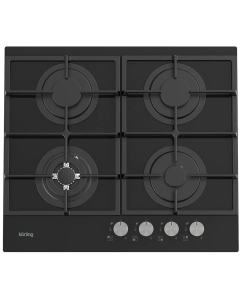 Купить Встраиваемая варочная панель газовая Korting HGG 6722 CTN черный в E-mobi