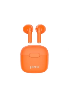 Купить Наушники bluetooth TWS PERO TWS05 Orange в E-mobi
