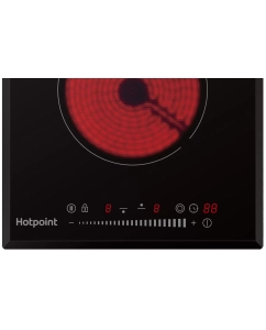 Купить Встраиваемая варочная панель электрическая Hotpoint HR 3O4 BAS черный  в E-mobi