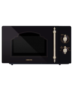 Купить Микроволновая печь соло Hiberg VM-4288 BR черный в E-mobi