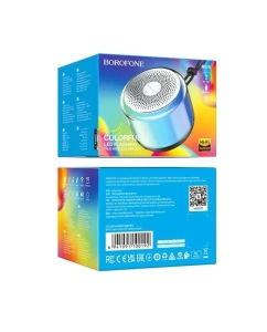 Купить Портативная колонка Borofone BR28 Colorful Black  в E-mobi