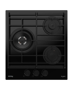 Купить Встраиваемая варочная панель газовая Korting HGG 4955 CTN черный в E-mobi