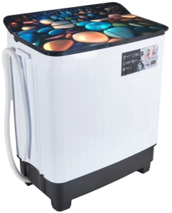 Купить Активаторная стиральная машина Ideal ID-75С белый, черный  в E-mobi