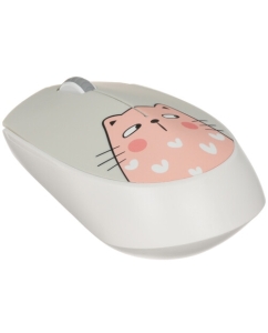 Купить Мышь беспроводная Aceline WM-M504 Cat  белый  в E-mobi