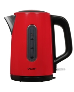 Купить Электрочайник DEXP DEK-08MWB красный в E-mobi