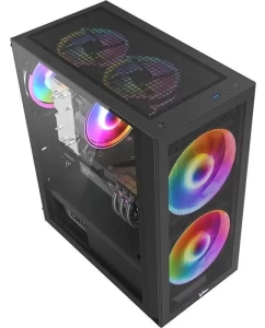 Купить Корпус ATX Formula Air Power G5 DUO, Midi-Tower, без БП,  черный  в E-mobi