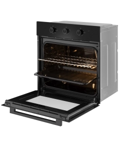 Купить Встраиваемый электрический духовой шкаф Weissgauff 19 MB черный  в E-mobi