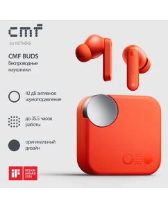 Купить Беспроводные наушники Nothing CMF Buds Orange (A10600059) в E-mobi