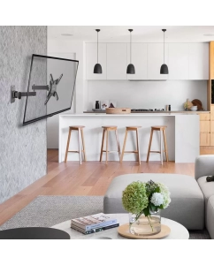 Купить Наклонно-поворотный кронштейн для телевизора Kromax Corbel-5 15-42 черный  в E-mobi