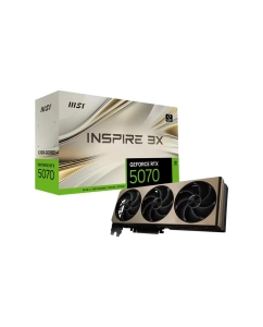 Купить Видеокарта MSI NVIDIA GeForce RTX 5070 INSPIRE 3X OC 12GB в E-mobi