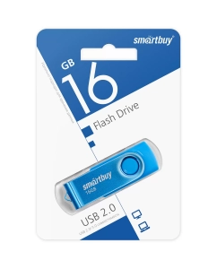 Купить Карта памяти SmartBuy USB 16Гб SB016GB2TWB SB016GB2TWB в E-mobi