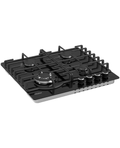 Купить Встраиваемая варочная панель газовая Haier HHX-M64RFB черный  в E-mobi