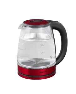 Купить Электрочайник Scarlett SC-EK27G65 1,8 л красный  в E-mobi