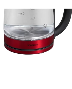 Купить Электрочайник Scarlett SC-EK27G65 1,8 л красный  в E-mobi