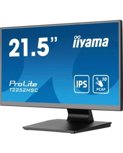 Купить 21.5" Монитор iiyama ProLite T2252MSC-B2 черный 60Hz 1920x1080 IPS  в E-mobi
