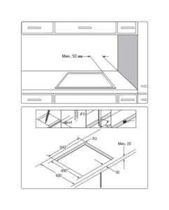 Купить Встраиваемая варочная панель электрическая Samsung NZ64T3516AK черный  в E-mobi