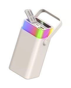 Купить Портативное зарядное устройство TFN Aurora RGB 40000mAh Beige  в E-mobi