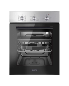 Купить Встраиваемый электрический духовой шкаф Simfer B4EM19071 Silver в E-mobi